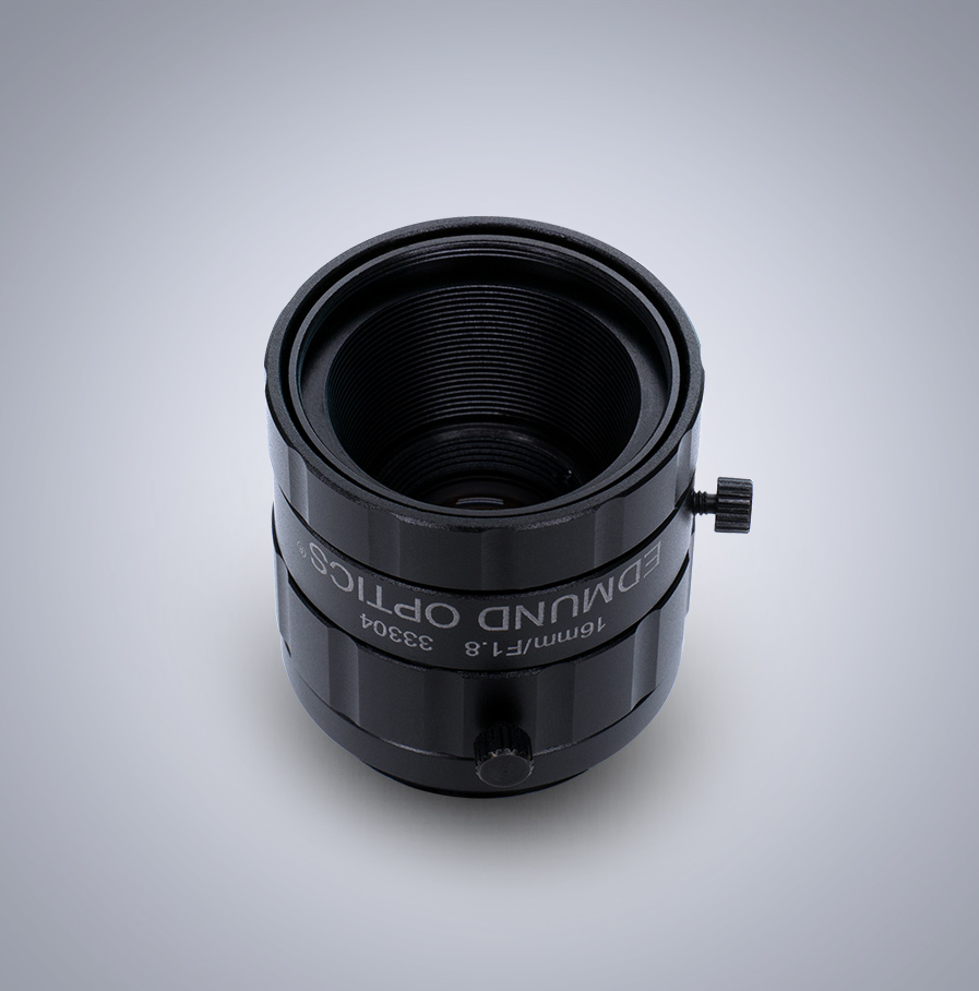 Edmund Optics C-Mount 1/1.8″ 16mm f/1.8 (UC Series) 镜头