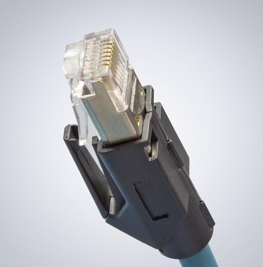 CAB-MR-5M-15M-RA2 Right Angle M12 Cable Ethernet