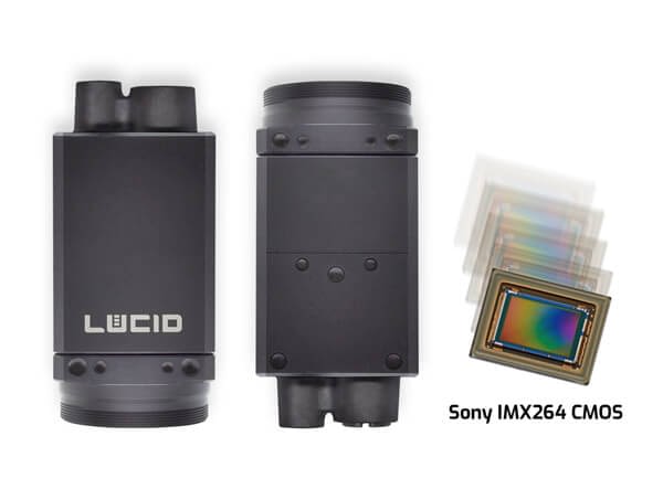 Triton 5.0 MP彩色相机采用索尼IMX264传感器