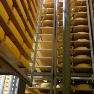 自动叉车堆叠奶酪盒 使用3D 飞行时间技术