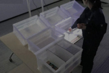 物料搬运的 3D 投影拣选系统