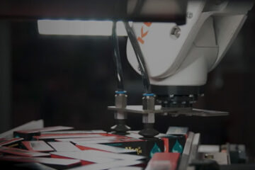 高效视觉引导的吸塑包装取放系统