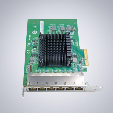 LR-LINK 6通道 PCIe GigE Vision 网卡（非PoE）