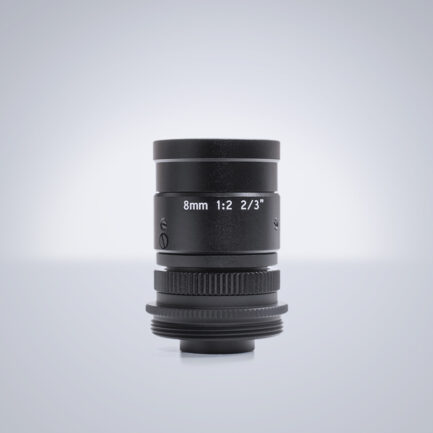 Universe Compact C-Mount 5MP 2/3" 8mm f/2.0