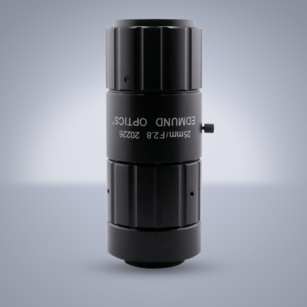 Edmund Optics C-Mount 1.2" 25mm f/2.8 (HP+ Series)