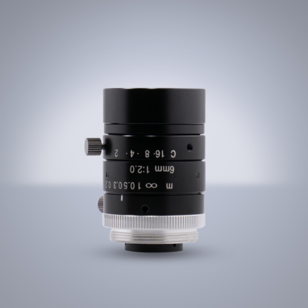 VST C-Mount 1/1.8" 6mm f/2 (VS-VM Series)